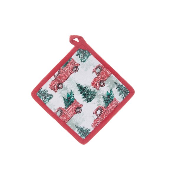 iH casadécor Red Pot Holder - Set of 6