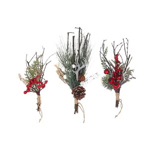 IH Casa Decor Berries and Bell Branch - Set of 6