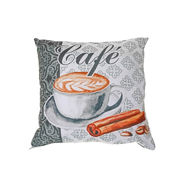 iH casadécor Cafe Latte Polyester Pillow - Set of 2