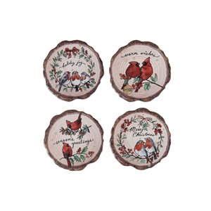 IH Casa Decor Round Ceramic Coaster - Set of 4