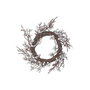IH Casa Decor Indoor Berry Twig Artificial Christmas Wreath