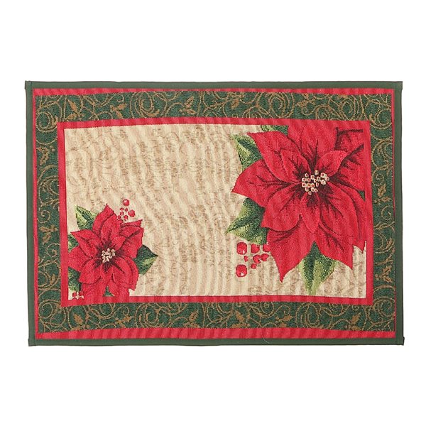 iH casadécor 27-in x 19-in Assorted Colours Rectangular Indoor Door Mat