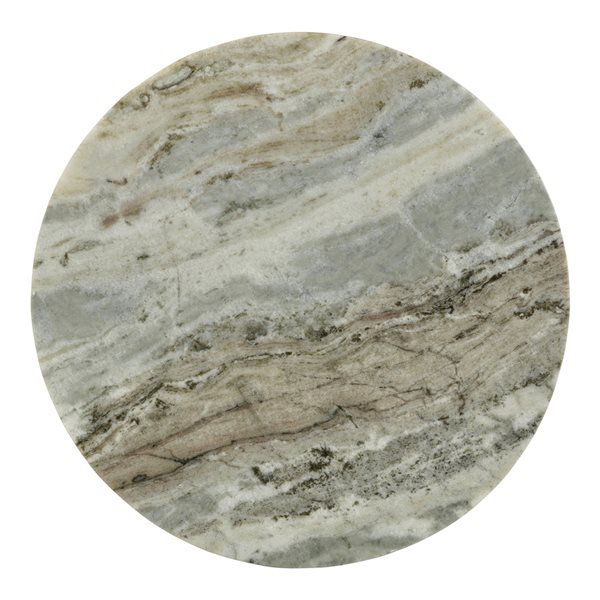 Moe's Home Collection Cirque Sand Marble Round Accent Table