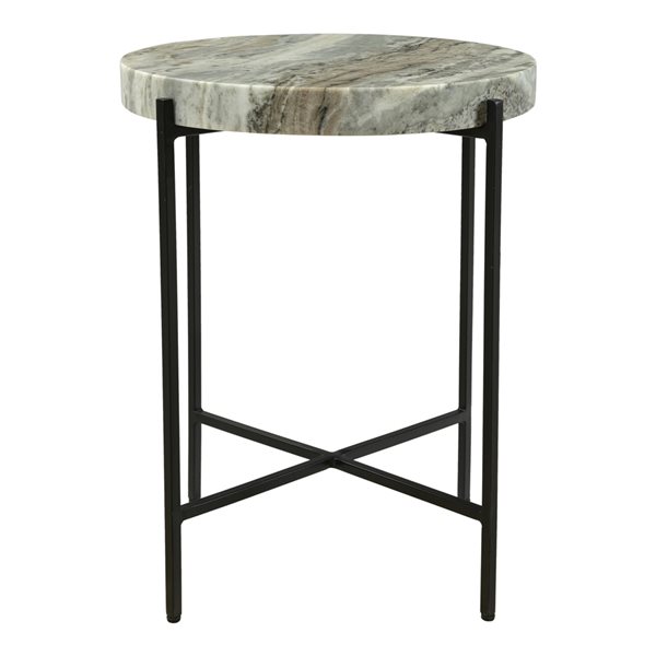 Moe's Home Collection Cirque Sand Marble Round Accent Table