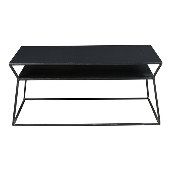 Moe's Home Collection Osaka Black Iron Coffee Table DR-1179-02 | RONA