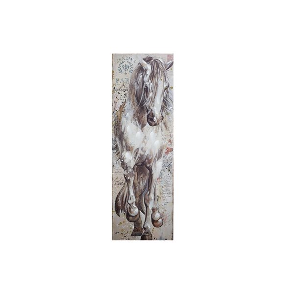 Impressions sur toile « Cheval Effronté » iH casadécor de 15.75 po l. x 47.25 po h., 2 pièces