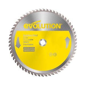 Evolution 14-in Tungsten Carbide Tipped Stainless Steel Cutting Blade
