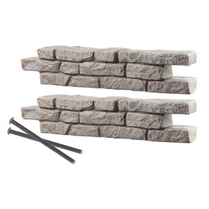 RTS Home Accents 2-Pack Rock Lock Raised Garden Bed Straight Rock