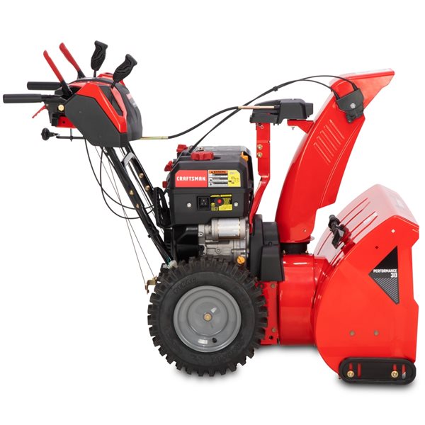CRAFTSMAN 30-in 357-cc Two-Stage Self-Propelled Gas Snow Blower with Push-Button Electric Start