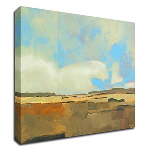 Impression sur toile sans cadre 22 po x 28 po «October Sky» par Tangletown Fine Art