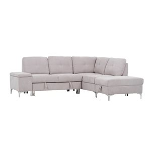 Primo International Zinnia Sectional Sofa Bed with Storage 53519 | RONA