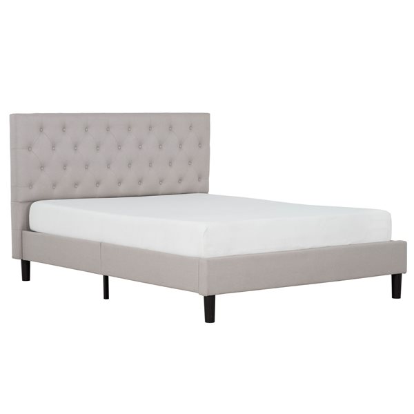 Primo International Ellie Brown Queen Bed Frame Bed