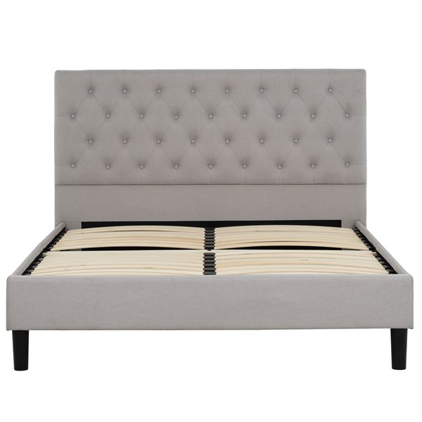 Primo International Ellie Brown Queen Bed Frame Bed