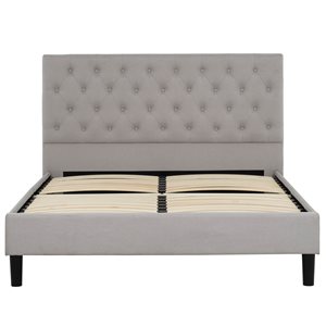 Primo International Ellie Brown Queen Bed Frame Bed