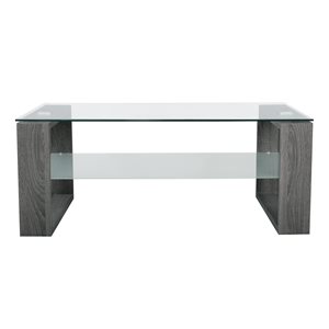 Primo International Caleb Coffee Table with shelf