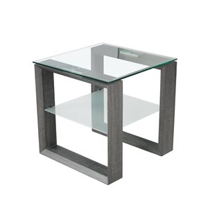 Primo International Caleb End Table with shelf