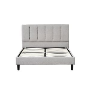 Primo International Harper Grey Full Bed Frame Bed