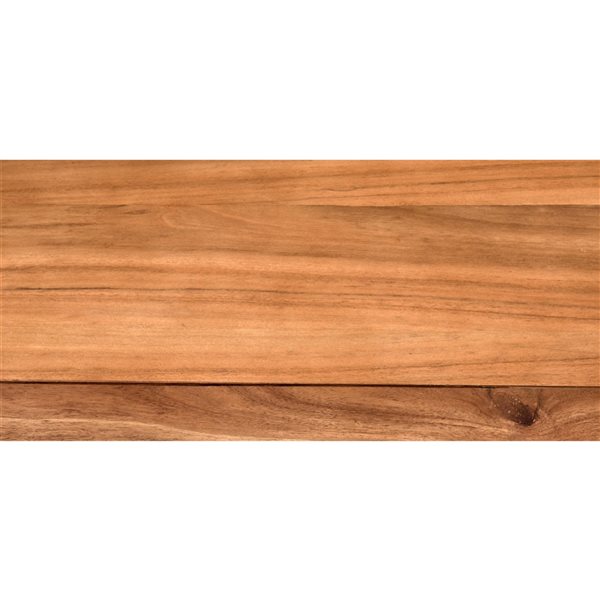 Primo International Edie 70-in Wood and Iron Dining Table