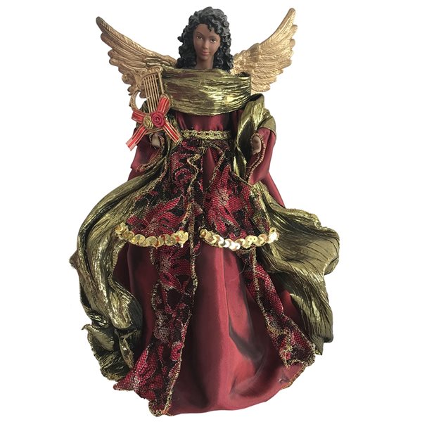 African american angel christmas ornaments