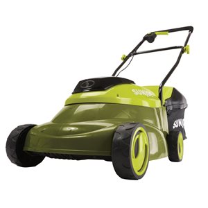 Sun Joe 24 V 5 AH Lithium Ion 14-in Cordless Electric Lawn Mower (Battery Included)