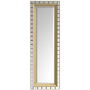 HomCom 59-in L x 19.75-in W Rectangle Gold Framed Wall Mirror