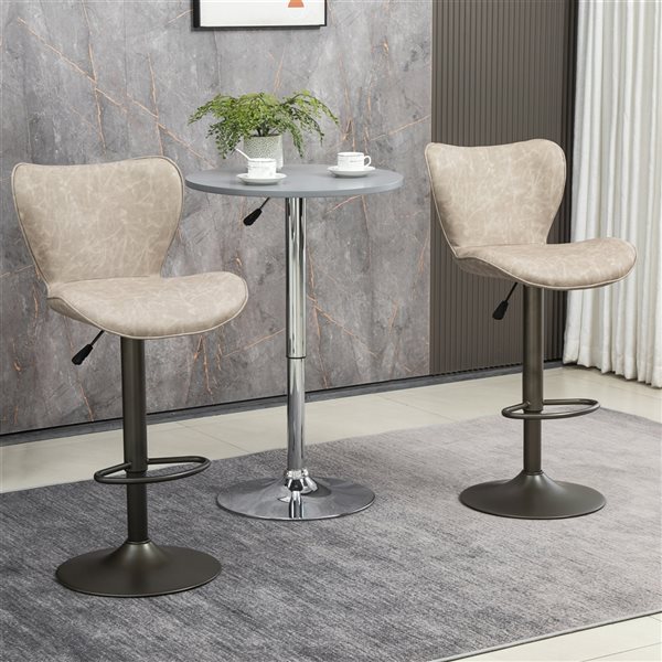 Bergin height adjustable swivel deals bar stool