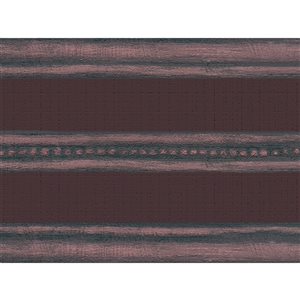 Dundee Deco 7-in Abstract Burgundy Self-Adhesive Wallpaper Border