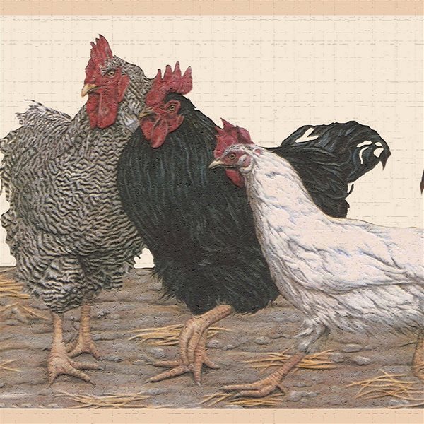 Dundee Deco 7-in Brown Beige Self-Adhesive Wallpaper Border