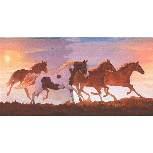 Dundee Deco 7-in Orange/Brown Self-Adhesive Wallpaper Border