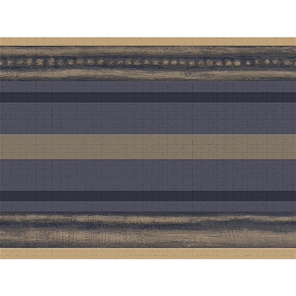 Dundee Deco 7-in Navy Blue Self-Adhesive Wallpaper Border