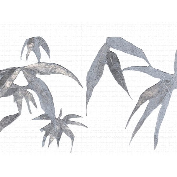 Dundee Deco 7in Grey and White SelfAdhesive Wallpaper Border RONA