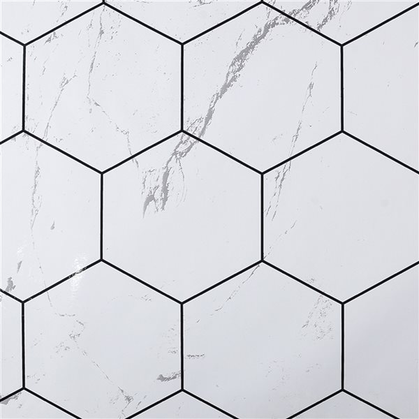 Dundee Deco Falkirk McGowen IV 30-sq. ft. White Vinyl Paintable Textured Peel and Stick Wallpaper