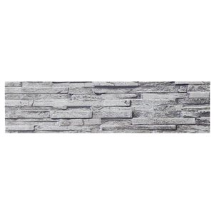 Dundee Deco Falkirk Uffcott 3.3-ft x 0.8-ft Grey 36.4-sq. ft. 3D Wall Panel - Set of 14