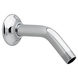 American Standard 5-in Chrome Wall Mount Standard Shower Head Arm