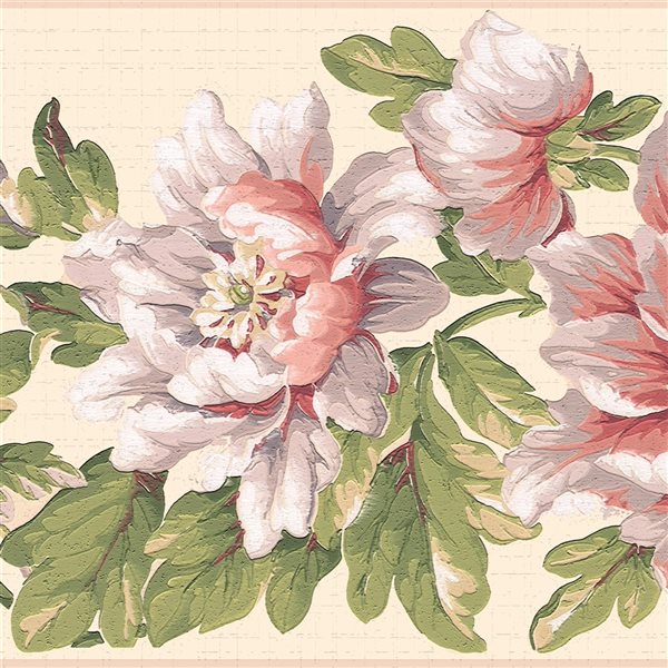 992-68348 | Vintage Rose, Pink Floral wallpaper - Mirage