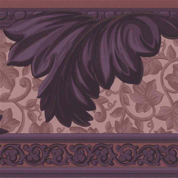 Purple Tiles Peel  Stick Wallpaper
