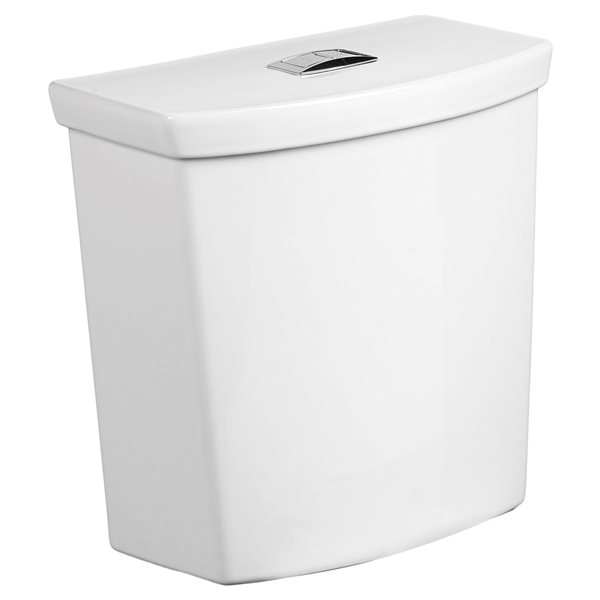American Standard H2Option White 1.28-GPF (4.8 LPF) Dual Flush High Efficiency Toilet Tank with Aquaguard Liner