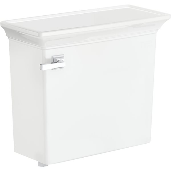 American Standard Town Square White 1.28-GPF (4.8 LPF) Single Flush High Efficiency Toilet Tank