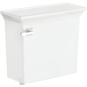 American Standard Town Square White 1.28-GPF (4.8 LPF) Single Flush High Efficiency Toilet Tank