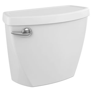 American Standard Baby Devoro White 1.28-GPF (4.8 LPF) Single Flush High Efficiency Toilet Tank