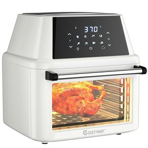 Costway 18-L White Air Fryer Oven