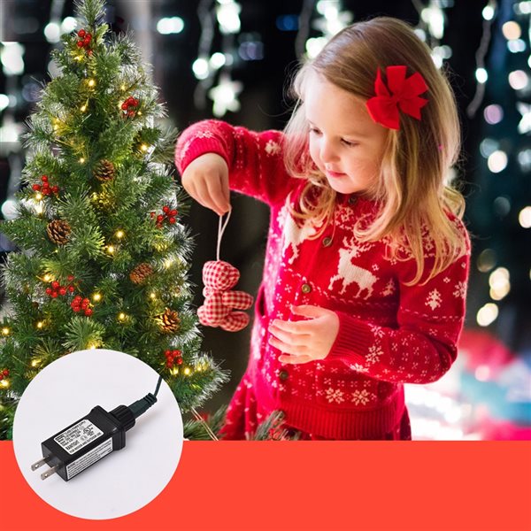 Costway 3-ft Pre-Lit Christmas Entrance Tree In Urn with 40 LED Light Red Berries Pine Cone