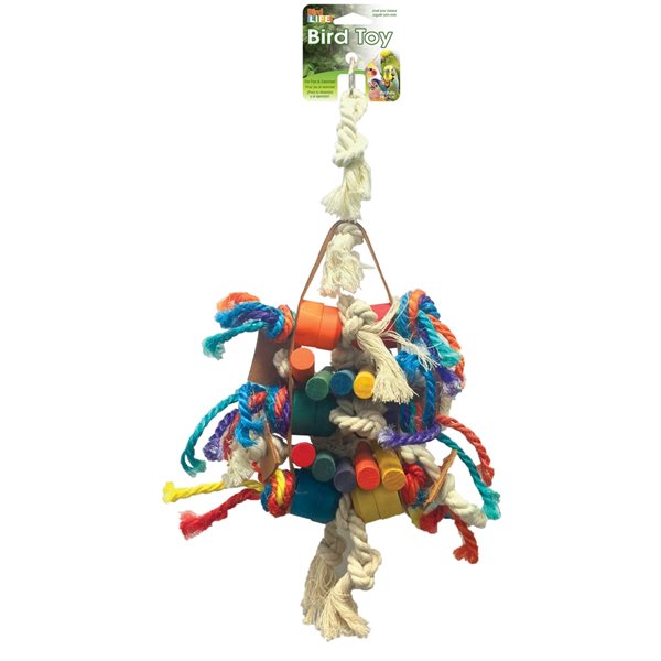 Bird Life Leather-Kabob Bird Toy