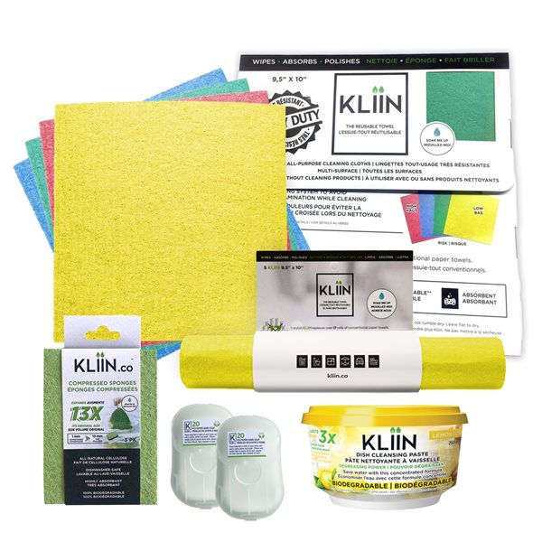 KLIIN™ The Cleaning Essential Starter Kit - Large