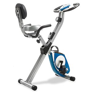 Xterra Fitness FB350 Folding Exercise Upright Bike for Home Gym