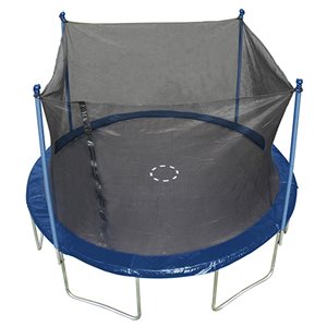 Trainor Sports 12-ft Round Trampoline and Enclosure Combo