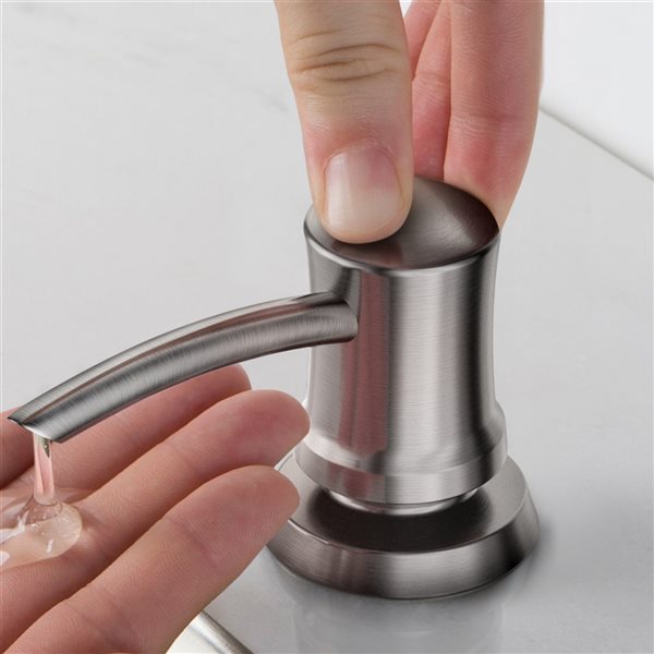 Kraus Stainless Steel Soap and Lotion Dispenser