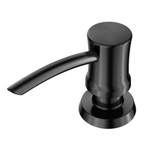 Kraus Spot-Free Black Stainless Soap and Lotion Dispenser