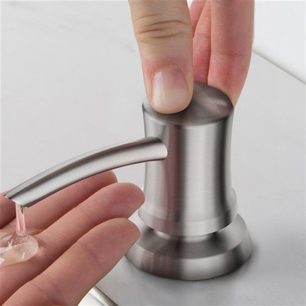 Kraus Spot-Free Stainless Steel Soap and Lotion Dispenser