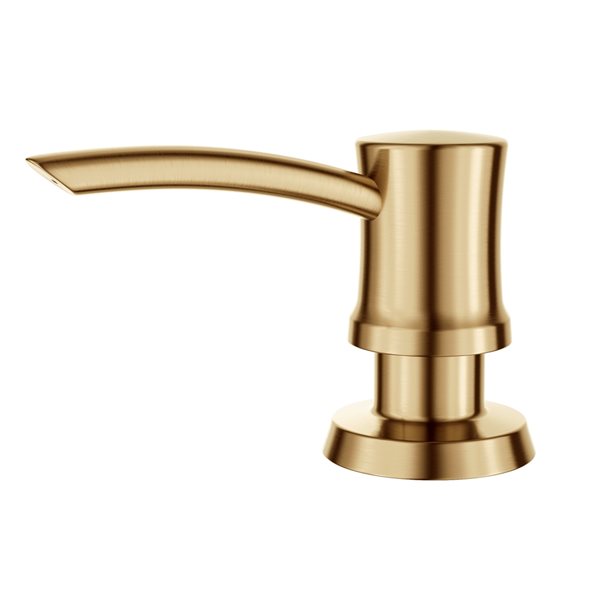 Kraus Brushed Brass Soap and Lotion Dispenser